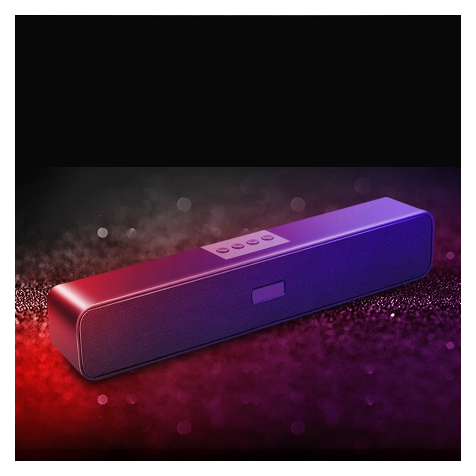 E91D Long Subwoofer Bluetooth Speaker Computer TV Mobile Phone Card Audio ,Impactful Volume Boost