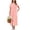 Light Pink, variant on Cotton Nightgowns for Women Long Night Gown Short Sleeve Sleepdress Victorian Sleepwear Nightdress with Pockets