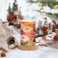 thumbnail image 2 of Yayeee Flameless Candles with Remote Flickering Battery Operated Multi Color Changing, Abstract Floral, 2 of 7