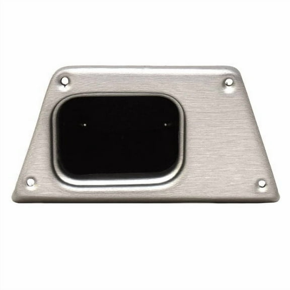 Supra Boat Dash Storage Box 115369 | 3 5/8 x 2 5/8 Inch Silver