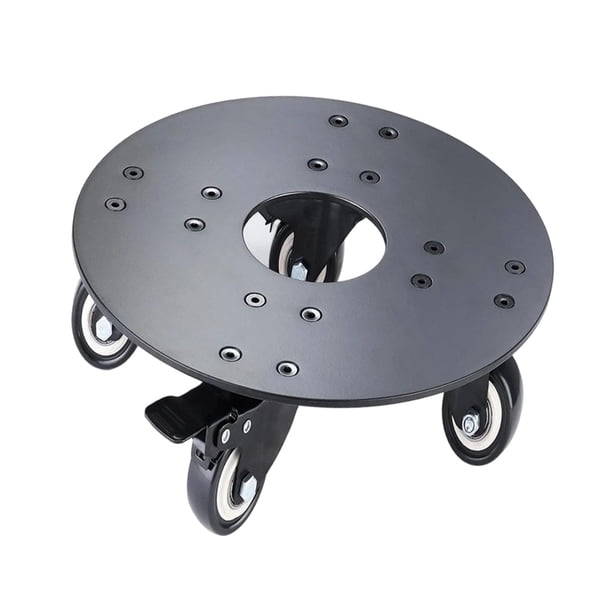 Bandeja para macetas, transportador de macetas versátil con ruedas giratorias, carrito grande para macetas para patio, jardín, sala de estar u 3048 cm 12 pulgadas