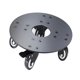 thumbnail image 1 of Bandeja para macetas, transportador de macetas versátil con ruedas giratorias, carrito grande para macetas para patio, jardín, sala de estar u 3048 cm 12 pulgadas, 1 of 8