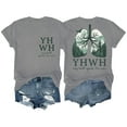 thumbnail image 5 of YHWH Shirt for Men, Yahweh V-Neck Tshirt for Women, YHWH Men Women T-Shirt, Funny Christian T Shirt, 5 of 5