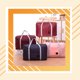 thumbnail image 3 of Minnieouse Bolsa de viaje impermeable Oxford tela vacaciones escalada teléfono móvil tableta gafas de sol organizador equipaje bolso de mano Bolsas de mensajero y de hombro Rosado Minnieouse AP015776-01, 3 of 6