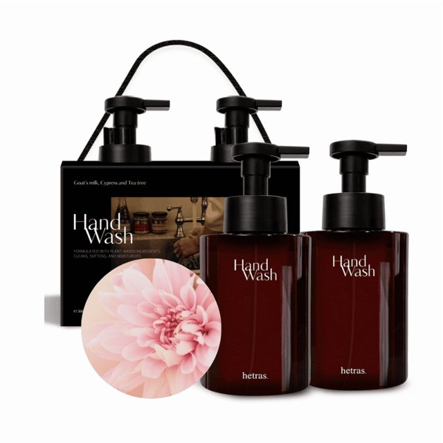 hetras Perfumed Bubble Hand Wash 515ml x 2 - Bombshell