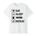 thumbnail image 3 of Eat Sleep Notice Repeat T-Shirt, 3 of 5