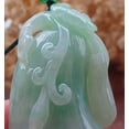 thumbnail image 3 of Certified Green Pale Lavender 100% Natural A Jade jadeite Pendant Bat Pumpkin Ruyi Necklace 659395 TN, 3 of 10