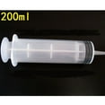 thumbnail image 1 of Bingirl 100mL / 150mL / 200mL Reusable Plastic Syringes Feeder Cleaning Douche Enema Nutrient Sterile Health Measuring Syringe Tools, 1 of 9