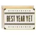 thumbnail image 1 of Hallmark Signature Birthday Card (Best Year Yet), 1 of 6