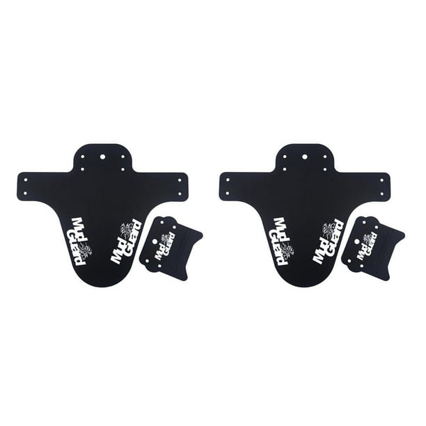 Guardabarros de bicicleta Yuarrent Universal para montaña 2Conjunto blanco