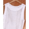 thumbnail image 6 of Swim Cover Up for Women Sleeveless Tank Bathing Suit Cover Up Sexy Crochet Seethrough Swimsuit Cover Ups Shermie, 6 of 6