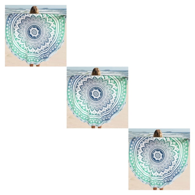 Sonducket Mantel de gasa de color Fader, toalla de playa, tapete Type5 NO5 Sonducket CBP076964
