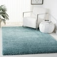 thumbnail image 3 of SAFAVIEH Royal Juliet Solid Plush Shag Area Rug, Aqua, 8' x 10', 3 of 8