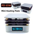 thumbnail image 3 of 65W PD Protocol Hot Plate Preheater OLED Display Printed Circuit Board Soldering Heating Plate Rework Station Preheating Platform Repairing Tools USB Type-C Interface, 3 of 9