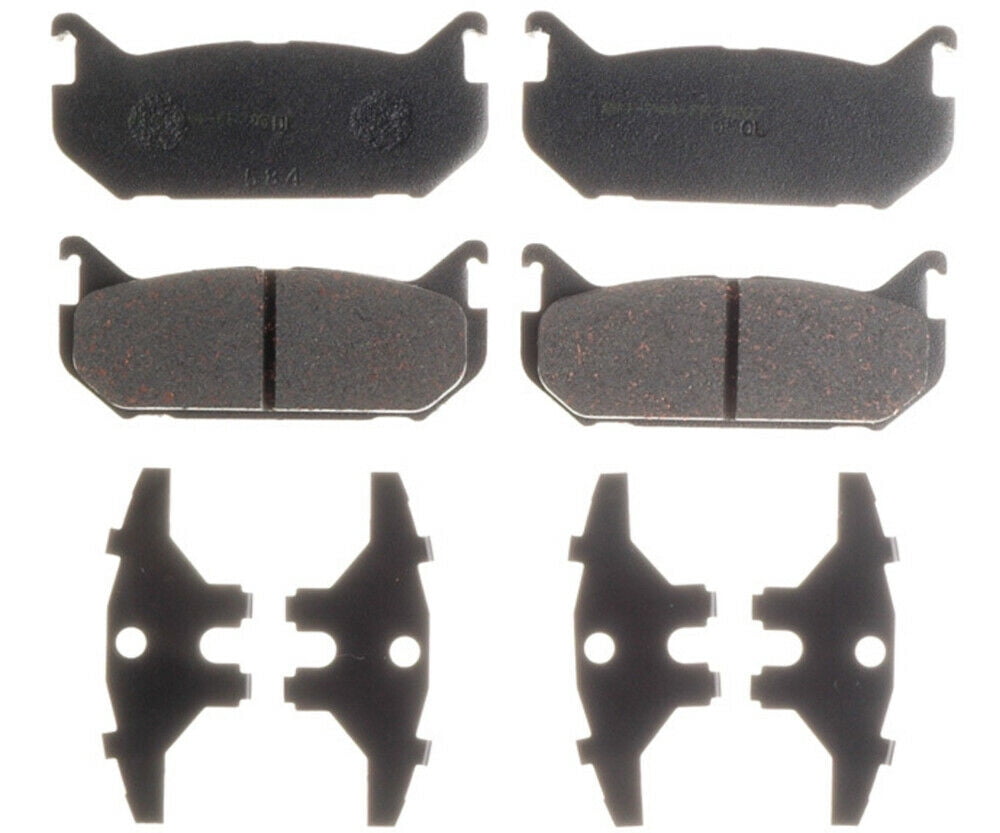 Raybestos PGD584C Professional Grade Ceramic Disc Brake Pad Set Fits select: 1993-2002 MAZDA 626, 1993-1997 FORD PROBE