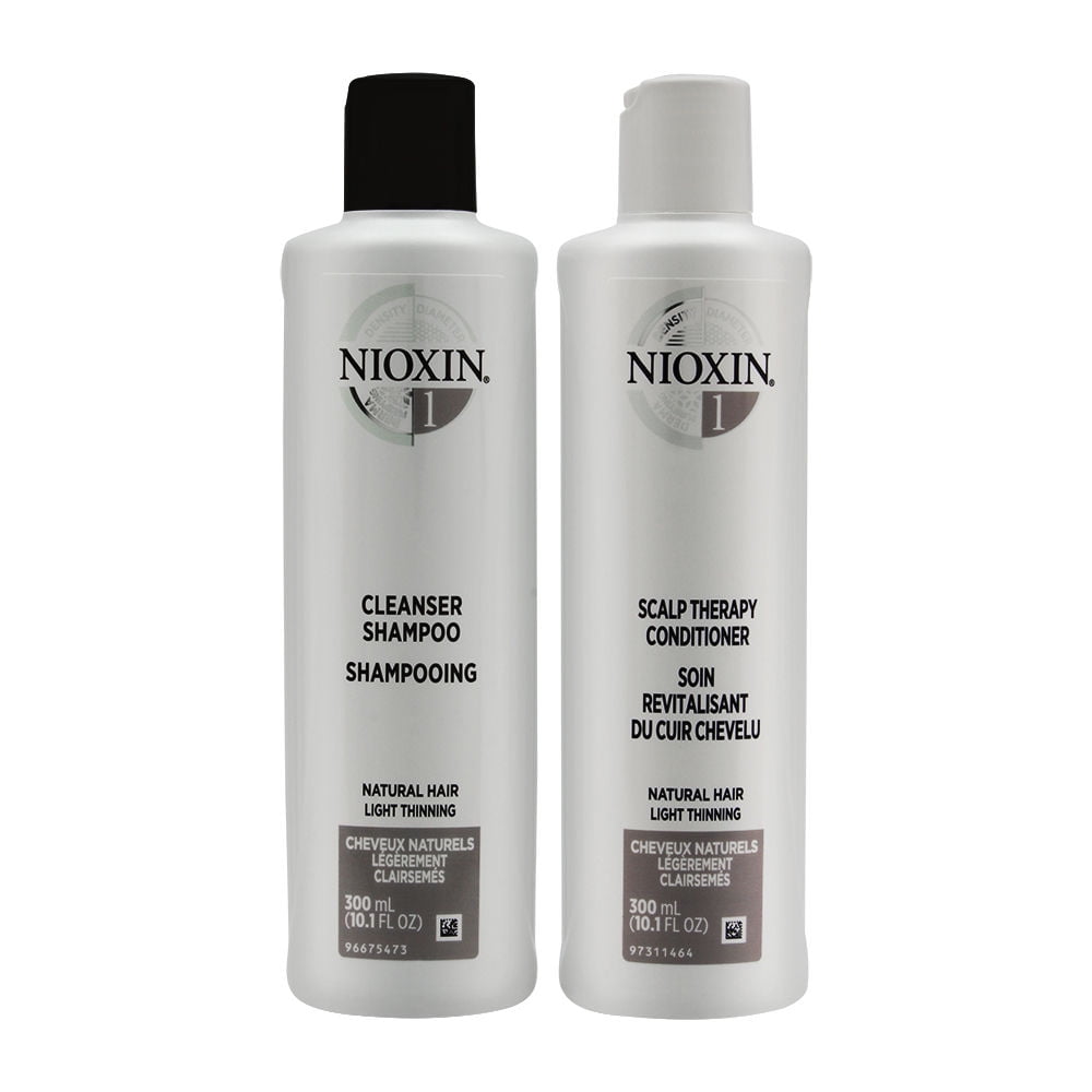 Nioxin System 1 Duo Cleanser Shampoo + Scalp Therapy Conditioner