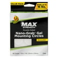 thumbnail image 3 of Duck Max Strength Nano-Grab 1 in. x 1 in. Mounting Circle Tabs, 48 Pack, 3 of 13