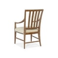 thumbnail image 3 of Bowery Hill Modern / Contemporary Wood and Fabric Arm Chair in Brown, 3 of 4