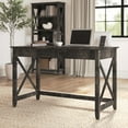 thumbnail image 3 of Bush Furniture Key West 48W Writing Desk in Dark Gray Hickory, 3 of 8