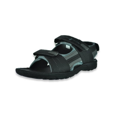 

Beverly Hills Polo Club Boys Open Toe Sandals - black/gray 12 toddler