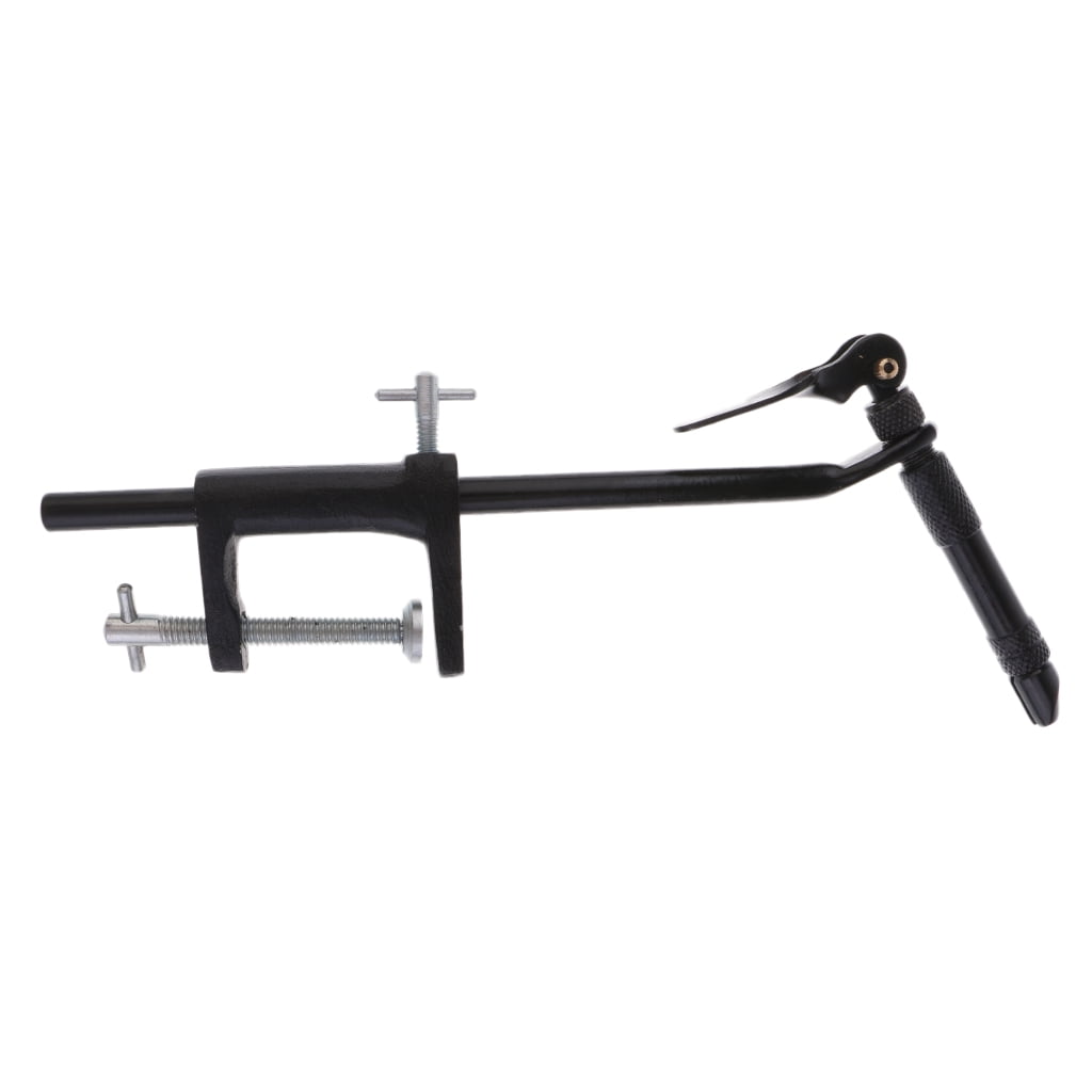 Dualoai Rotary Fly Tying Vise, Stainless Steel Travel Vise with C Clamp, Traveler Fly