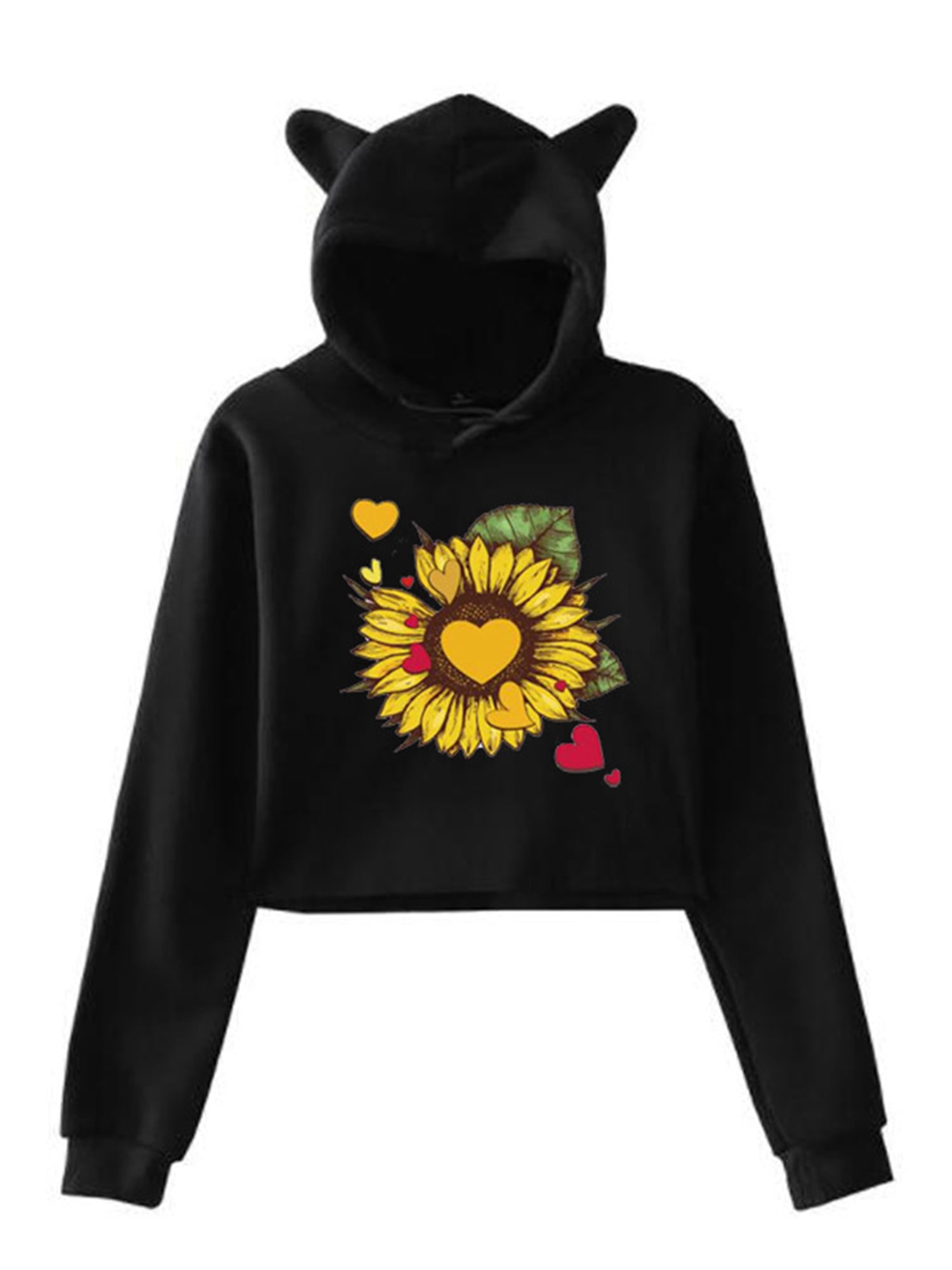 cute sunflower hoodies