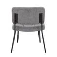 thumbnail image 4 of LumiSource Stout Lounge Chair With Ottoman, Gray/Black, 4 of 7