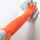 thumbnail image 4 of Guantes de goma largos para el hogar Guantes de limpieza impermeables para pintura para lavar platos 56CM Scienceny AF0104-00B, 4 of 7