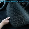 thumbnail image 6 of eing Front & Rear Floor Mats for Car SUV Van & Truck - All Weather Protection Universal Fit,Bling Butterfly Car Floor Cushion 5 Pack/Set - Multicolor, 6 of 7