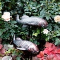 thumbnail image 3 of Garden Sculptures & Statues,Koi Fish Decor,Garden Fish Art,Set of 2 Antique Koi Fish Yard Art Decor for Outdoors,Patio,Yard,Lawn,Pond,Home Decoration (Bronz), 3 of 7