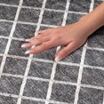 thumbnail image 3 of Addison Rugs Dream Shag Premium Machine Washable Transitional Lattice Black Rectangle Rug, 9' x 12', 3 of 8