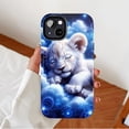 thumbnail image 2 of Dreamy Galaxy Lion Cub Fantasy Art iPhone Case for Fairy Tale Lovers Birthday Gift Compatible with iPhone 11/12/13/14/15/16 (Pro Max/Plus), 2 of 9
