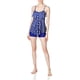 thumbnail image 1 of Xishao Traje de Baño Mujer Conjunto de 2 Piezas Bañador de Cintura Alta Estampado Flor Volante para Playa Piscina azul G azul G Xishao ropa, 1 of 2