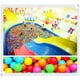 thumbnail image 1 of Muyoka Pelota de plástico a prueba de aplastamiento, 100 bolas de bolas, colores brillantes, bolas de plástico suave para bebés, niños (sin globos), sin ftalatos, sin BPA, no tóxico Muyoka Hogar, 1 of 7