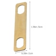thumbnail image 2 of OULII 1Set Durable Brass Guitar Neck Shim Practical Musical Sound Connection Replacement Accessory, 2 of 8