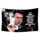 thumbnail image 1 of Tapiz de poliéster con la bandera de Musk de Elon Reeves, diseño de anime, 90 x 150 cm, 1 of 1