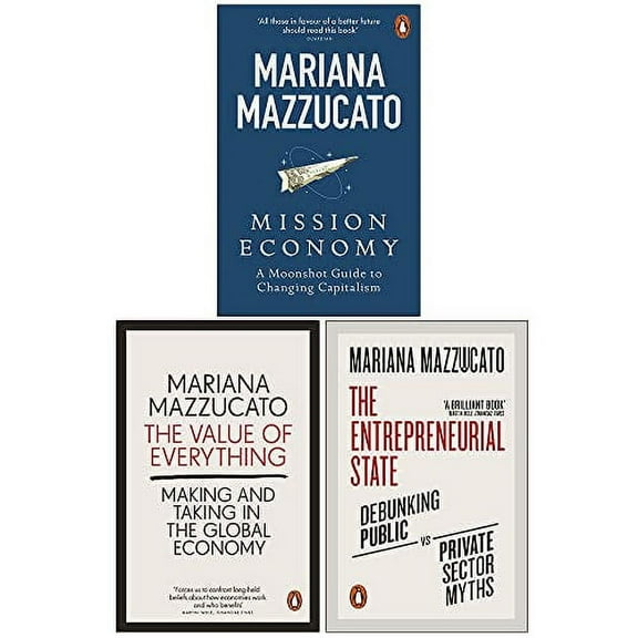 Mariana Mazzucato 3 Books Collection Set - Non Fiction - Paperback