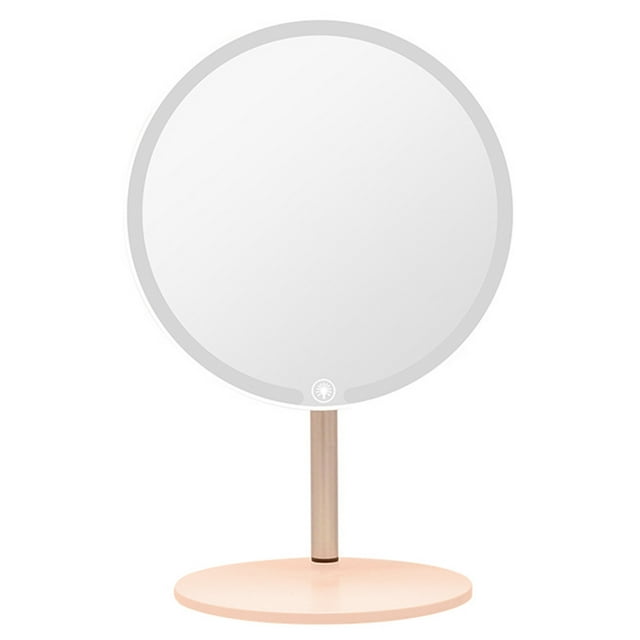 CSChome Makeup Mirror Portable Makeup Mirror with Adjustable Brightness: USB Charging Vanity Mirror with Stepless Dimming