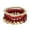Z250419-B-Red, variant on SIfdSeng Stackable Bead Bracelets Ladies Mens Stretch Multilayer Bracelet Set Multicolor Jewelry Sister Bracelets for Women Matching Cute Bracelets for Teen Girls Black Beads for Bracelets