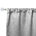 thumbnail image 6 of Superior Wave Blackout Rod Pocket Curtains Panel Set, Chrome, 26" x 63", 6 of 7
