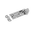 thumbnail image 1 of Unique Bargains 80mm Long Metal Screw Fixed Padlock Latch Sliding Lock Safety Guard Barrel Bolt, 1 of 2