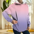 thumbnail image 2 of Wensltd Women Fashionable Casual Long Sleeved Hooded Breastfeeding Jacket Zipper Sweatshirt Top, 2 of 5