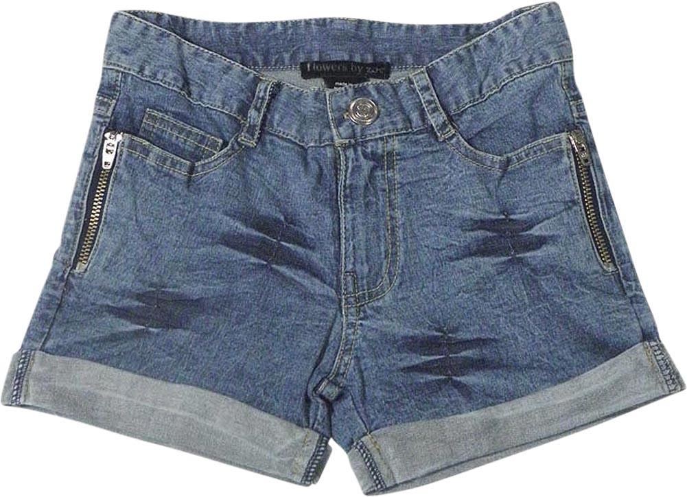 Flowers by Zoe Flowers by Zoe Girls Sizes 2T 10 Twill Shorts 4