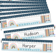 thumbnail image 2 of 25 Boho Teacher Name Plate for Desk Classroom - Tags Kindergarten, Student Plates pwm25, 2 of 4