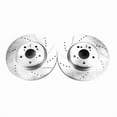 thumbnail image 2 of Power Stop Front Pair of Drilled and Slotted Brake Rotors JBR1750XPR, 2 of 4