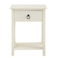 thumbnail image 3 of Naomi Home Eily Night Stand Bedside Table with Drawer Wooden Side Tables Bedroom Night Stands for Bedrooms Small Nightstand End Table Cream, 3 of 6