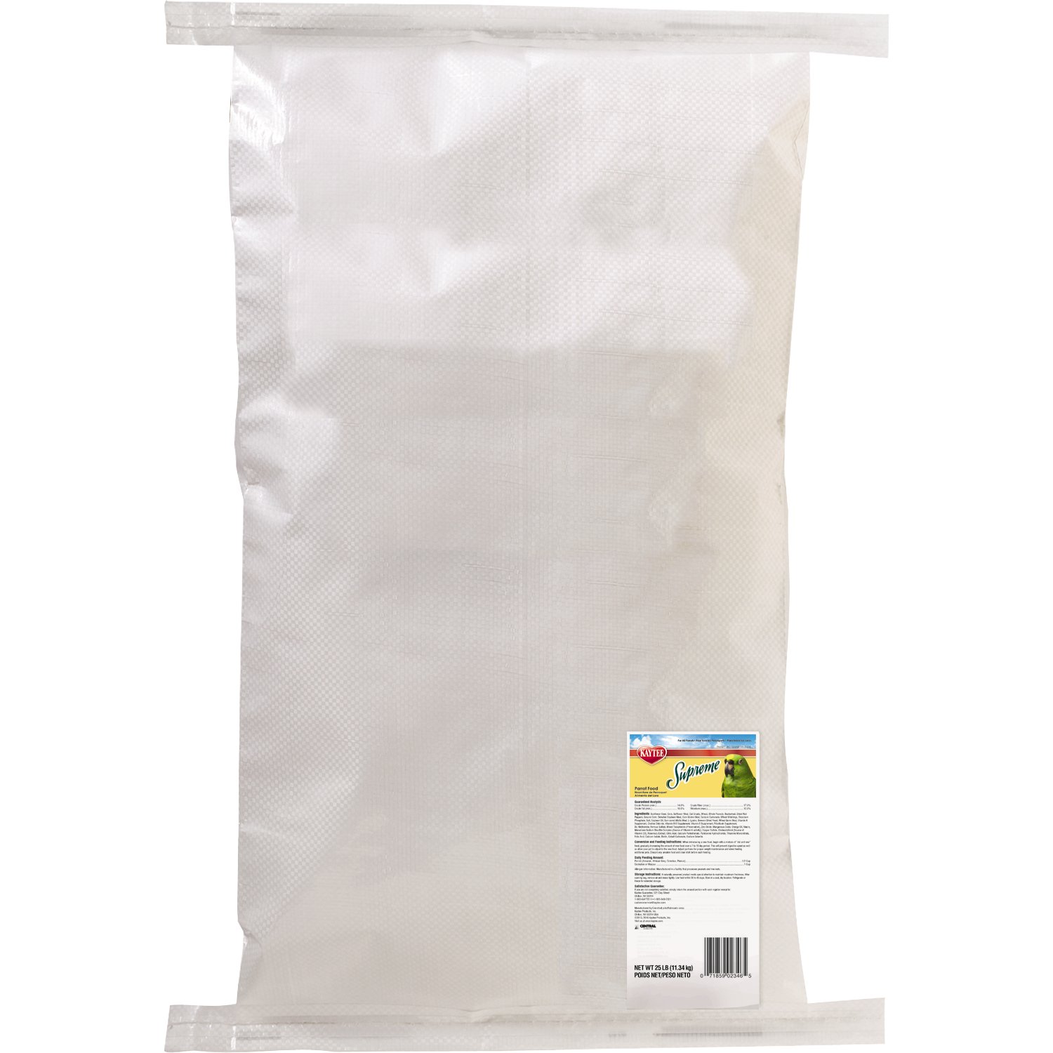 Kaytee® Supreme Parrot Food 25 Lbs