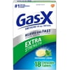 Gas-X Extra Strength Antigas Chewable Tablets, Peppermint Creme, 18 Ea, 2 Pack
