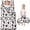 Cow and Spot White Pattern-2, variant on Cow and Spot White Pattern Teens Toddler Nap Mat with Pillow, Sleeping Mat Bag for Preschool Daycare 59"x22"