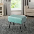 thumbnail image 5 of Home Soft Things Milliken Plush Ottoman - Agate - 19" x 13" x 17", 5 of 6
